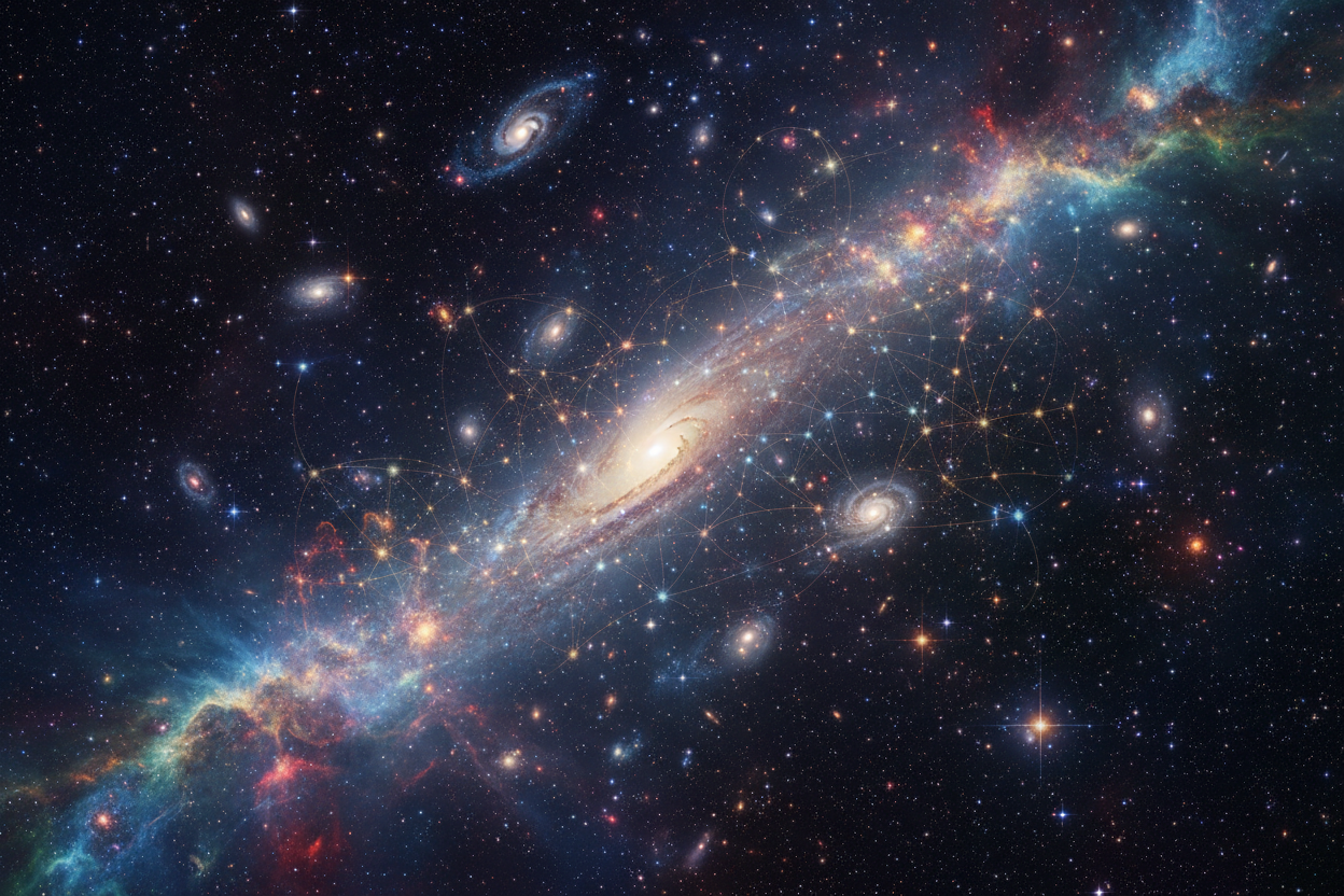 Virta Theory cosmic visualization